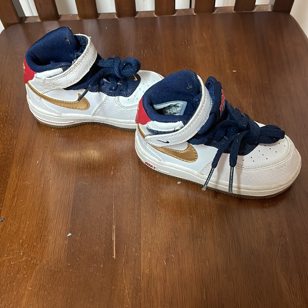 Rare Nike Toddler Air Force 1 High USA Olympic
